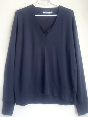 rag & bone V-Neck Pullover Sweatshirt